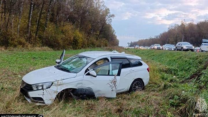 В Обнинске на Киевской трассе столкнулись два автомобиля: один человек пострадал — Настоящий Обнинск