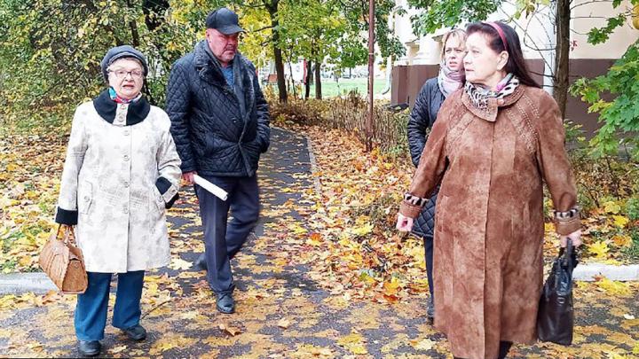 Тротуар в Старом городе обновили по заявке ТОС — Настоящий Обнинск