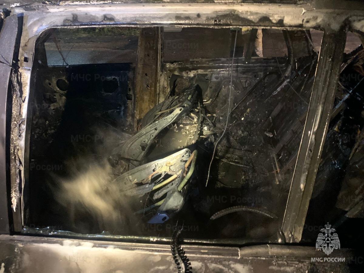 Автомобиль сгорел в Обнинске — Настоящий Обнинск