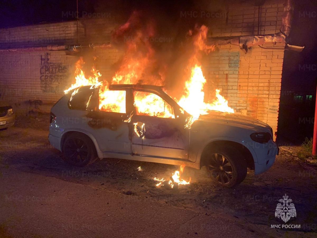 Автомобиль сгорел в Обнинске — Настоящий Обнинск