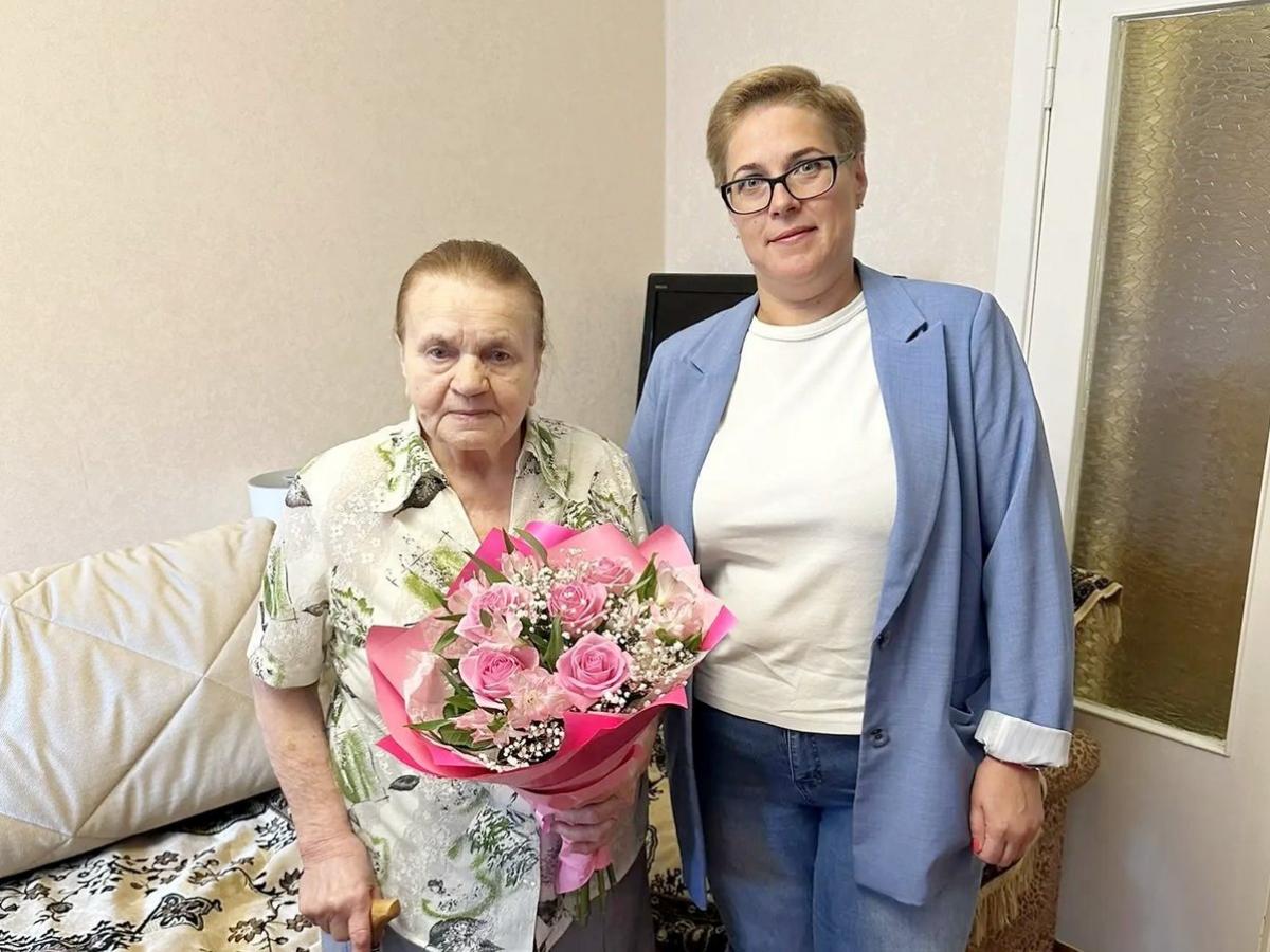 Ветерану Нине Болотских 95 лет — Настоящий Обнинск