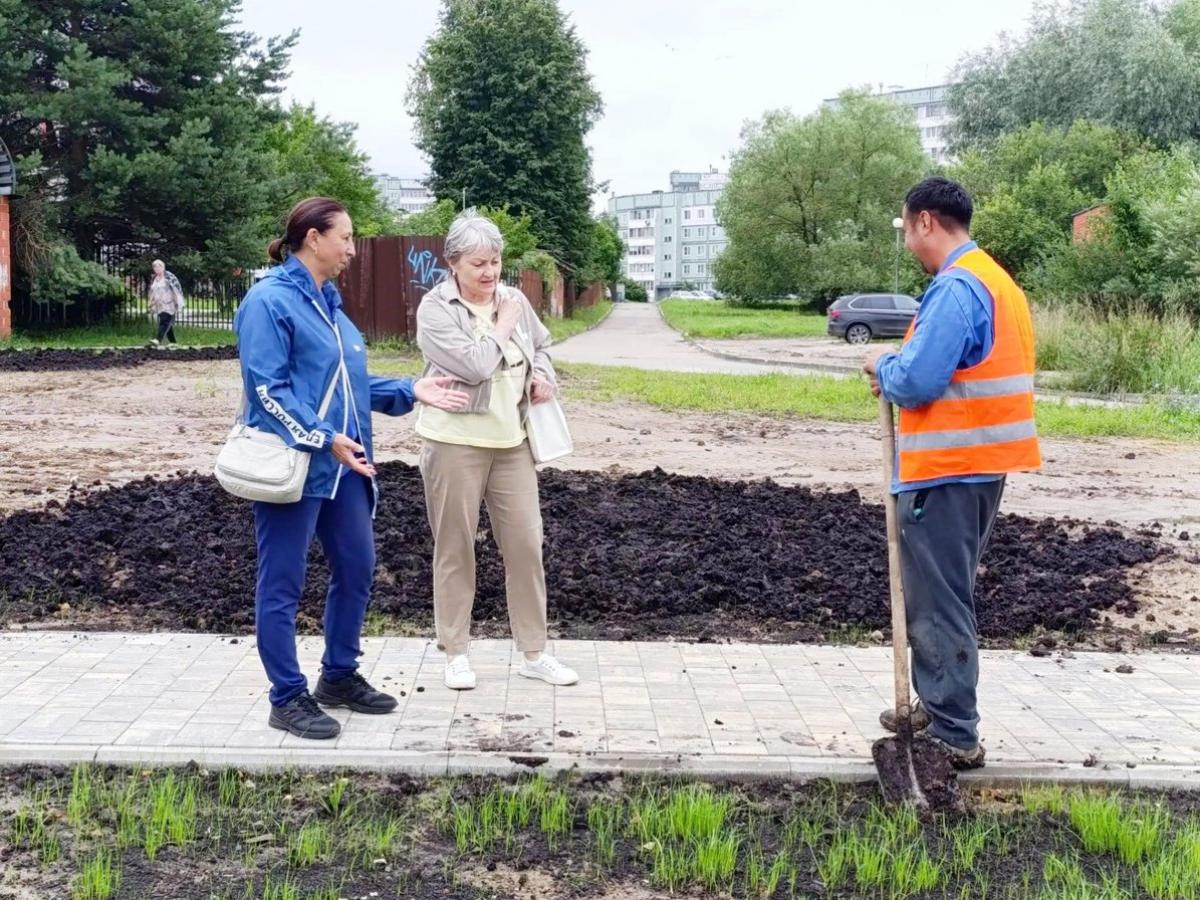 Тротуар на Белкинской — Настоящий Обнинск