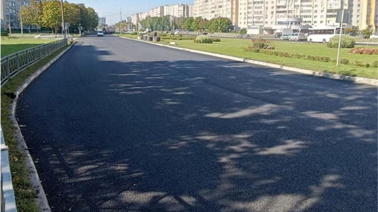 Завершается ремонт проспекта Маркса в Обнинске — Настоящий Обнинск