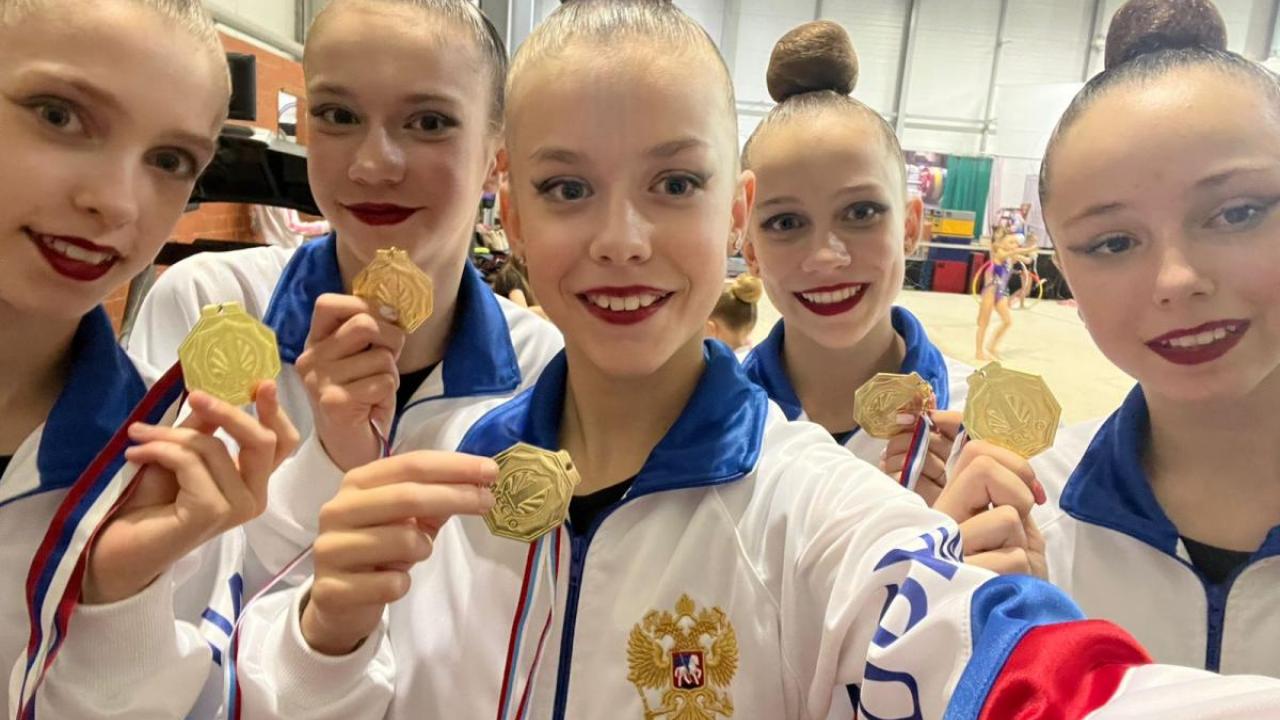 Обнинские гимнастки завоевали золотые медали на турнире «Талантливые дети» в Подольске — Настоящий Обнинск